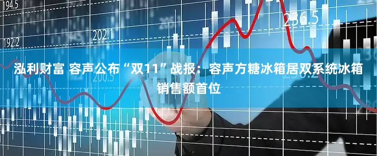 泓利财富 容声公布“双11”战报：容声方糖冰箱居双系统冰箱销售额首位